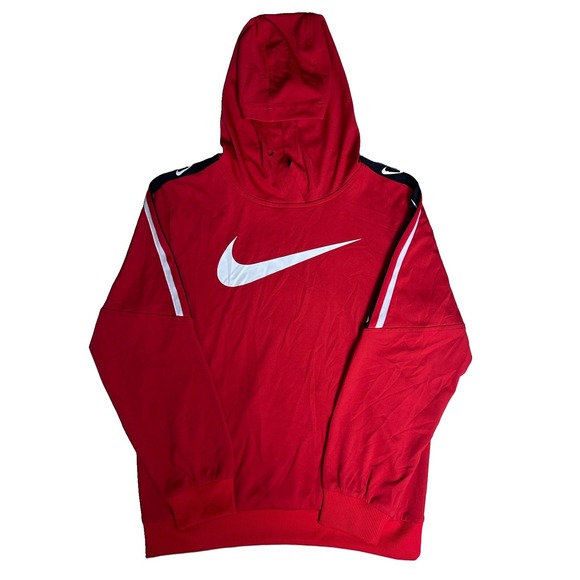 Nike Other - Nike Long Sleeve Hoodie Sweatshirt youth Size L  Red Sweatshirt Pullover